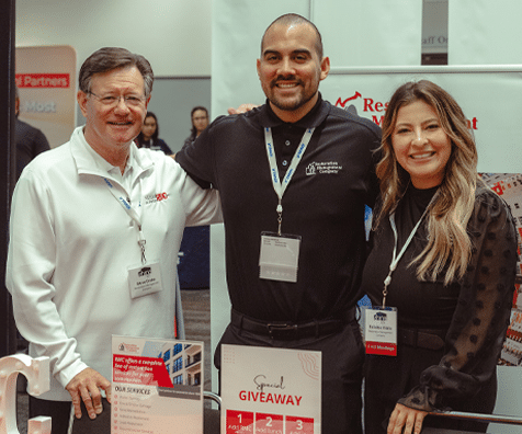 team sitting around the table